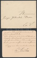 François Marie Denis Georges-Picot (1870-1951) Francia Politikus, Diplomata Saját Kézzel írt Levele / 
Autograph Letter  - Non Classificati