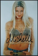 Michelle Hunziker énekesnő Saját Kézzel Aláírt Fotója / Singer Autograph Signature  10x15 Cm - Altri & Non Classificati