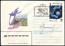 Nyikolaj Rukavisnyikov (1932-2002) Szovjet űrhajós Aláírása Emlékborítékon /

Signature Of Nikolay Rukavishnikov (1932-2 - Altri & Non Classificati