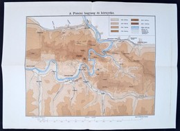 Cca 1900 A Pienini Hegység Térképe 38x27 Cm - Altri & Non Classificati