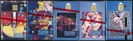 1992 K. Némethy - Vető Absztrakt Festmények. Használatlan, Sorszámozott Telefonkártya, Bontatlan Csomagolásban. 5 Db Kül - Non Classificati