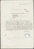 1945 Magyar Izraeliták Pártfogó Irodájának Igazolása - Altri & Non Classificati