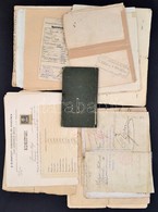1878-1946 Izraelita Vallású Család Hagyatéka, Fényképes útlevéllel (1939-1940), Bizonyítványok, Anyakönyvi Kivonatok, Iz - Altri & Non Classificati