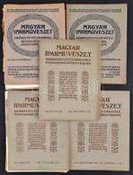 1905-1906 Magyar Iparművészet 8 Száma;
1905 VIII. évf. 1-2.,3.(széteső állapotban), 4.,5.,
1906 IX. évf. 1.,2.(széteső á - Non Classificati