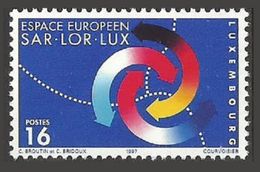 LUXEMBOURG 1997 SAR- LOR-LUX EUROPEAN REGION SET MNH - Neufs