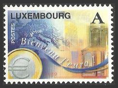 LUXEMBOURG 1999 INTRODUCTION OF THE EURO EUROPEAN CURRENCY SET MNH - Nuevos