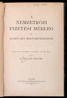 Dr. Fellner Frigyes: A Nemzetközi Fizetési Mérleg és Alakulása Magyaroszágon. Magyar Közgazdasági Könyvtár. Bp., 1908, P - Non Classificati