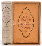 Félix Dahn Gesammelte Werke 2. Kötet. Leipzig-Berlin-Grunewald, é..n, Breitkopf Und Härtel-Hermann Klemm. Kiadói Félvász - Non Classificati