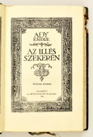 Ady Endre: Az Illés Szekerén. 5. Kiad.
Bp., 1923. Athenaeum. 175 L. Számozott (11/100.) Példány! A Szennylap, Az Előzék- - Non Classificati