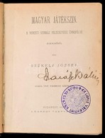 Székely József: Magyar Játékszín. A Nemzeti Színház Félévszázados ünnepélye Alkalmából írta Székely József. Kiadja Pest  - Non Classificati