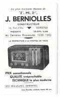 DEPLIANT CONSTRUCTEUR DE T.S.F.. NOUVEAUTES DE 1939/40..VOIR LES MODELES EN PHOTO... BE.. SCANS - Instrumentos De Música