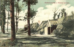 T2 Balaton, Halászkunyhók A Parton, Divald Károly 1554-1907. - Non Classificati