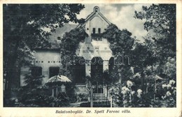 T3 Balatonboglár, Dr. Spett Ferenc Villa (EB) - Non Classificati