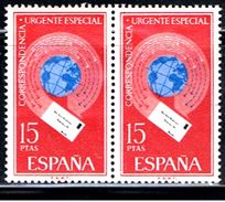 5E 650  //  EDIFIL 2042X2 (Y&T 37X2  EXPRÈS) 1971 - Correo Urgente