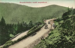 T2 Borszékfürdő, Borsec; A Faluba Vezető Szerpentin út / The Serpentine-road Leading To The Town - Non Classificati