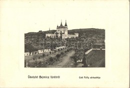 ** T2/T3 Bajmóc, Bojnice; Gróf Pálffy Várkastély. W. L. Bp. 578. Gubits B. Kiadása / Castle (EK) - Non Classés