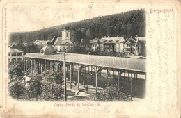 * Bártfa, Bardejov, Bardiov - 3 Db Régi Városképes Lap / 3 Pre-1945 Town-view Postcards - Non Classés