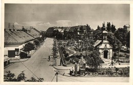 ** Érsekújvár, Nové Zámky - 3 Db Régi Városképes Lap: Széchenyi Utca, Benzin Töltőállomás, Fő Tér / 3 Pre-1945 Town-view - Non Classificati