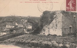 Montaigu De Quercy Ruines Du Vieux Château - Montaigu De Quercy