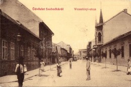 T2/T3 Szabadka, Subotica; Wesselényi Utca / Street View (EK) - Non Classificati