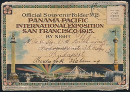 * 1915 San Francisco, Panama-Pacific International Exposition By Night - Leporello - Non Classificati
