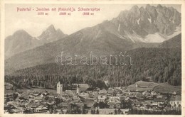 ** T2 San Candido, Innichen (Südtirol, South Tyrol); Pustertal, Haunold Und Schusterspitze / Valley And Mountains - Non Classificati