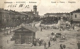 T3 Kolomyja, Kolomea; Rynek / Ringplatz / Ring Square, Market, Vendors (fa) - Non Classificati