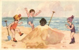 * T2 Children On The Beach. W.S.S.B 9692/4. - Non Classificati