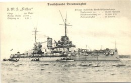 ** T1 SMS Nassau, Erbaut: Kaiserliche Werft Wilhelmshaven / German Kaiserliche Marine - Non Classificati