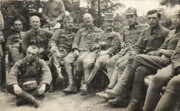 ** T2 34. Gyalogezred Zászlóalj Tisztikara / WWI K.u.K. Infantry Regiment Officers' Group Photo - Non Classificati