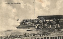 * T2/T3 Artillerie Bei Schiessübung / Osztrák-magyar Tüzérségi Lőgyakorlat A Háború Küszöbén / K.u.K. Artillery Shooting - Non Classificati