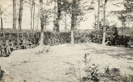 ** T2 Osztrák-magyar Katonai Lecke A Front Mögötti Iskolában / WWI K.u.K. Military Lesson At The School Behind The Front - Non Classificati