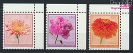 Liechtenstein 1633-1635 (kompl.Ausg.) Postfrisch 2012 Blumen (9063032 - Neufs