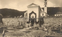 ** T1 Hősök Temetője Folgariaban. Hadifénykép Kiállítás, Fladung Othmár Főhadnagy Felvétele / WWI Heroes' Cemetery In Fo - Non Classificati