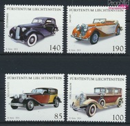 Liechtenstein 1726-1729 (kompl.Ausg.) Postfrisch 2014 Autos (9077533 - Unused Stamps