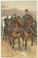 ** T2/T3 Fröhliche Weihnachten! Glückliches Neujahr! / K.u.K. Officers, Cavalry, Hussars, Military Art Postcard S: Ludwi - Non Classificati