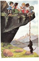 * T2 Hiking Children With Dog. W.S.S.B 9269/4. - Non Classificati