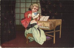 T2/T3 Italian Art Postcard, Piano Players S: Colombo (EK) - Non Classificati