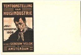 ** T2 1909 Tentoonstelling Van Huisindustrie In Het Gebouw Velox Te Amsterdam / Dutch Home Industry Exhibition In Amster - Non Classificati