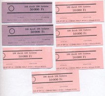 ~1988-1989. Bankjegy Kötegelők 100Ft-os (5x) és 500Ft-os (2x) Bankjegyekhez - Non Classificati