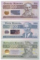 2012. 500K 'Balatoni Korona' Helyi Pénz, '000000' Sorszámmal, 'MINTA' Perforációval, Hologramos Kétnyelvű 'AZ UTALVÁNY É - Non Classificati