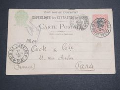 BRÉSIL - Entier Postal De Rio De Janeiro Pour Paris En 1908 - L 10131 - Postal Stationery