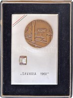 Iván István (1905-1968) 1968. 'Colonia Claudia Savaria XLIII - Savaria 1968' Br Emlékérem Egy Nagyobb Fém Lapon, Eredeti - Non Classificati