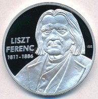 Ifj. Szlávics László (1959-) 2011. 'Nagy Magyarok / Liszt Ferenc 1811-1886' Aranyozott Cu Emlékérem (40mm) T:PP - Non Classificati