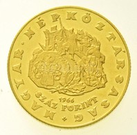 1966. 100Ft Au 'Zrínyi Miklós' (8,38g/0.900) T:1-,2 (P)  Hungary 1966. 100 Forint Au 'Miklós Zrínyi' (8,38g/0.900) C:AU, - Non Classificati