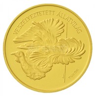 1994. 5000Ft Au 'Veszélyeztetett állatvilág - Túzok' Információs Lappal 7,78g/0.584) T:PP
Hungary 1994. 5000 Forint Au ' - Non Classificati