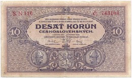 Cehszlovákia 1927. 10K T:III-,IV
Czechoslovakia 1927. 10 Korun C:VG,G
Krause 20 - Non Classificati