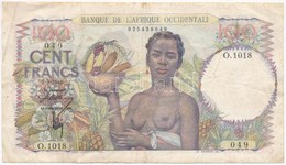 Francia Nyugat-Afrika 1946. 100Fr T:III
French West Africa 1946. 100 Francs C:F
Krause 40 - Non Classificati