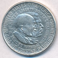 Amerikai Egyesült Államok 1952. 1/2$ Ag 'Washington - Carver' Tanúsítvánnyal T:1-,2 
USA 1952. 1/2 Dollar Ag 'Washningto - Non Classificati