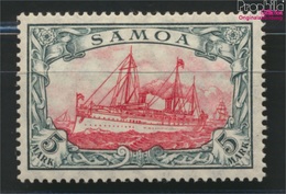 Samoa (Dt. Kolonie) 23I A Geprüft Mit Falz 1915 Schiff Kaiseryacht Hohenzollern (9036647 - Samoa